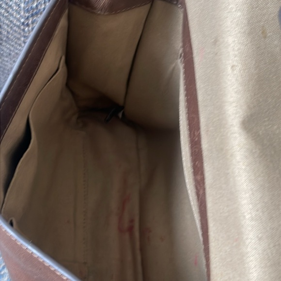 Frye Farrah Top Handle Brown Leather satchel bag - Picture 11 of 16